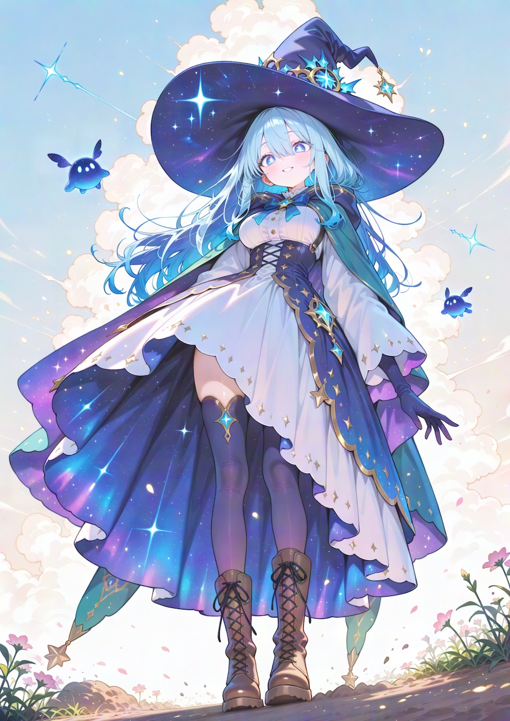 蒼き魔女と夏めく空