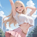 公園でポーズ 4枚目