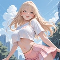 公園でポーズ 11枚目