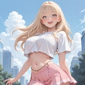 公園でポーズ 10枚目