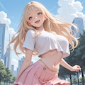 公園でポーズ 12枚目