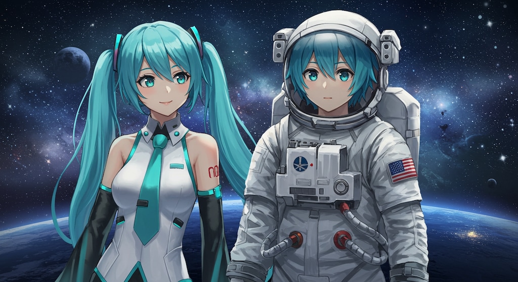 初音ミクと宇宙服　　リメイク版