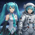 初音ミクと宇宙服　　リメイク版 4枚目