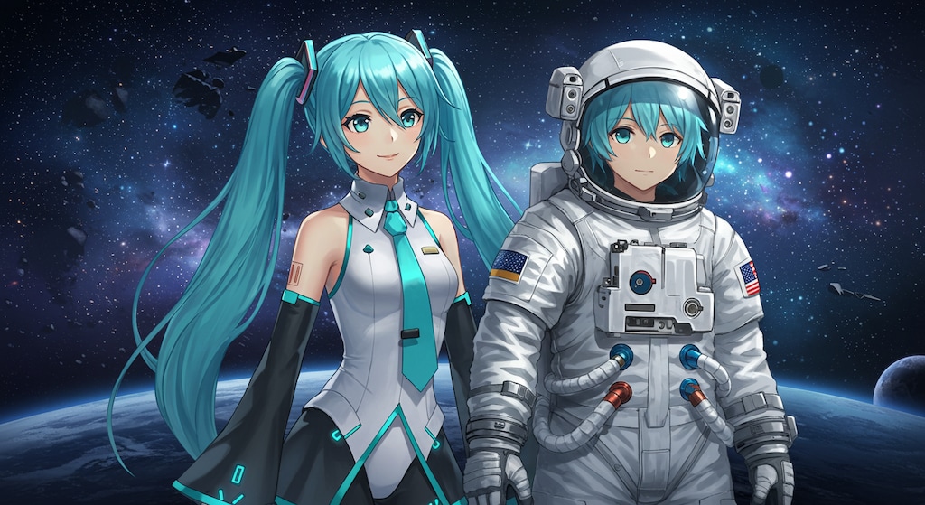 初音ミクと宇宙服　　リメイク版