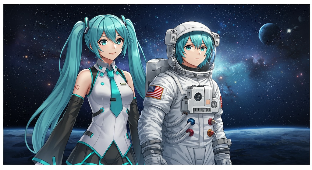 初音ミクと宇宙服　　リメイク版