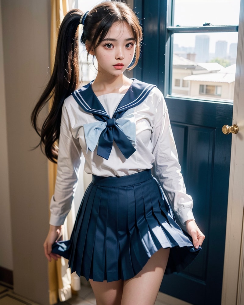 制服女子