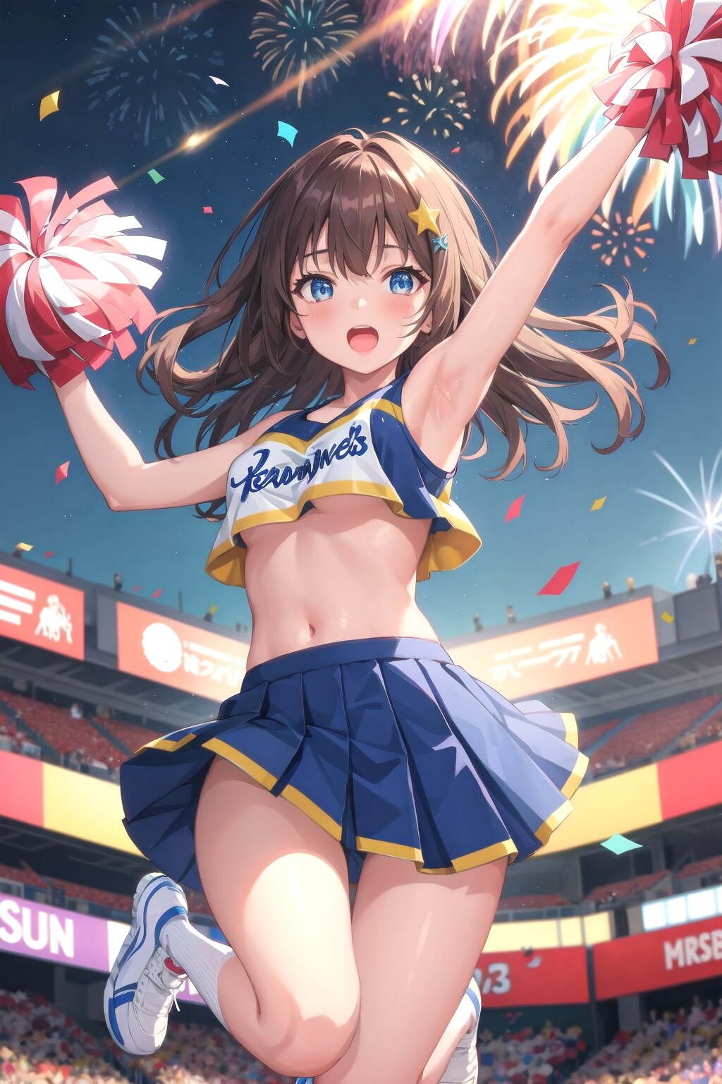 美少女チアガール
