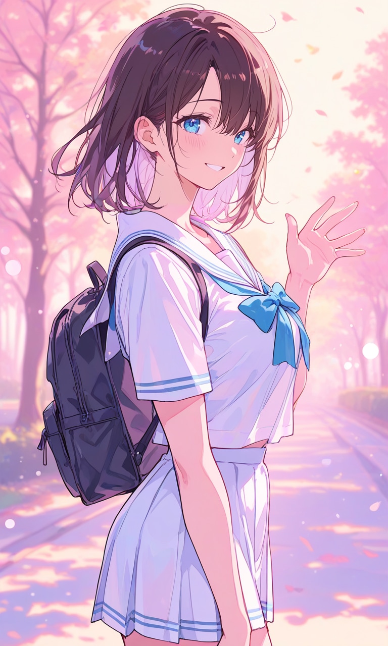 「お は よ う」おはようございます