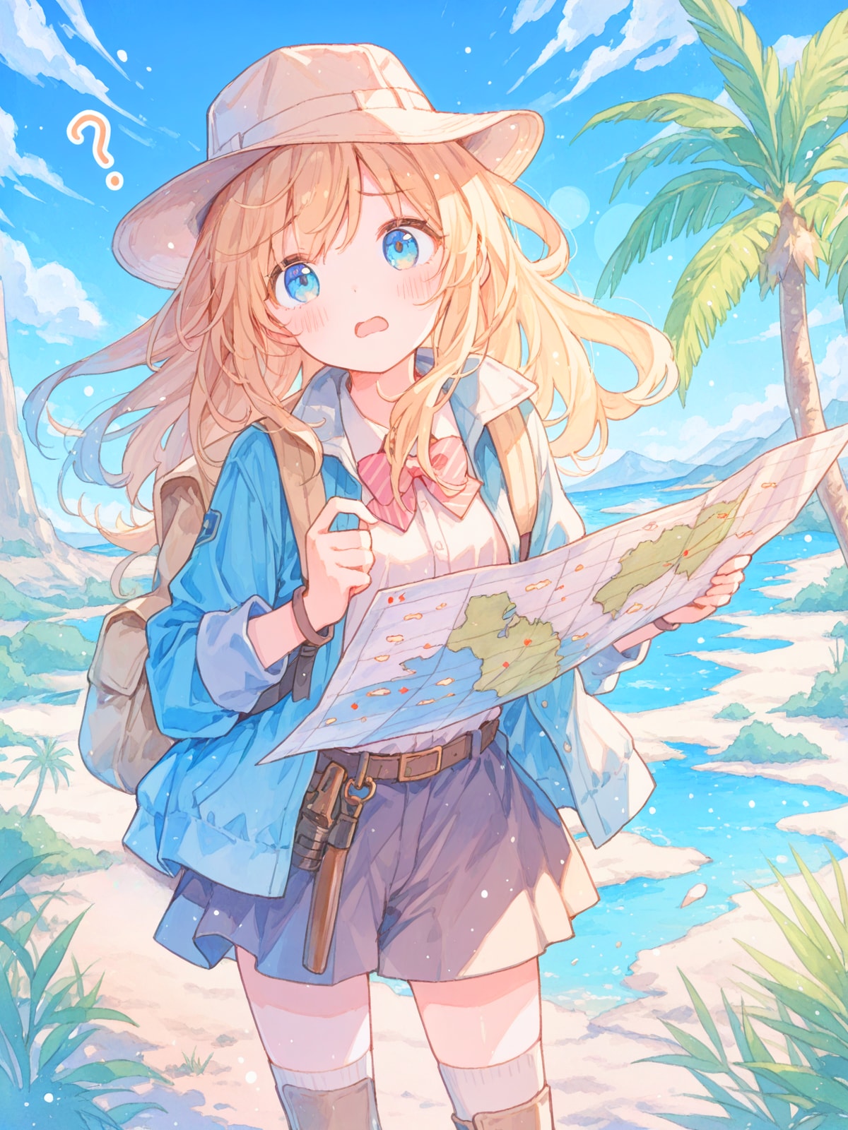 この島地図に乗ってないみたい | の人気AIイラスト・グラビア