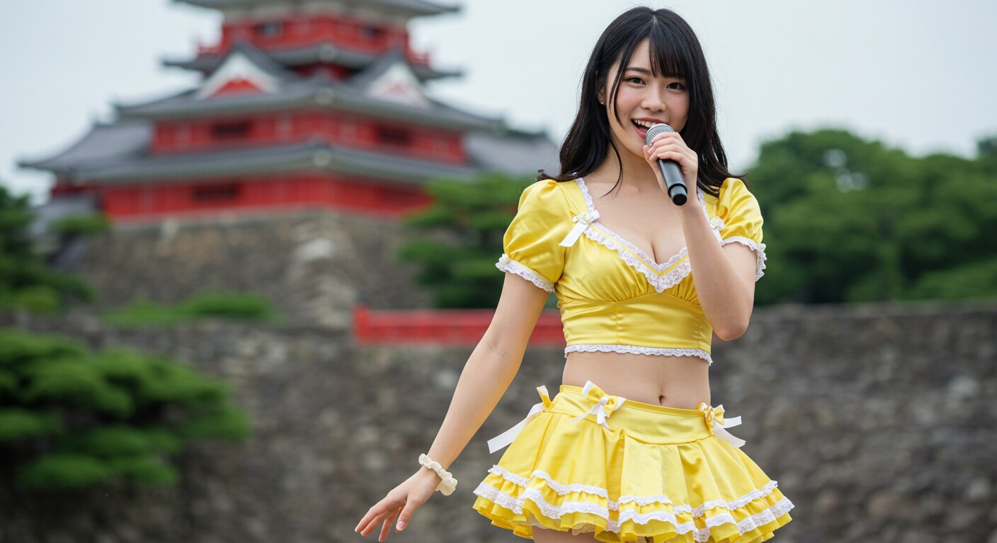 黄色担当。伏見桃山城ライブ