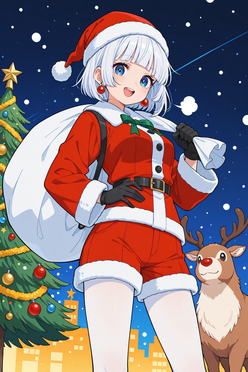 サンタコスの女の子 2025　その１０