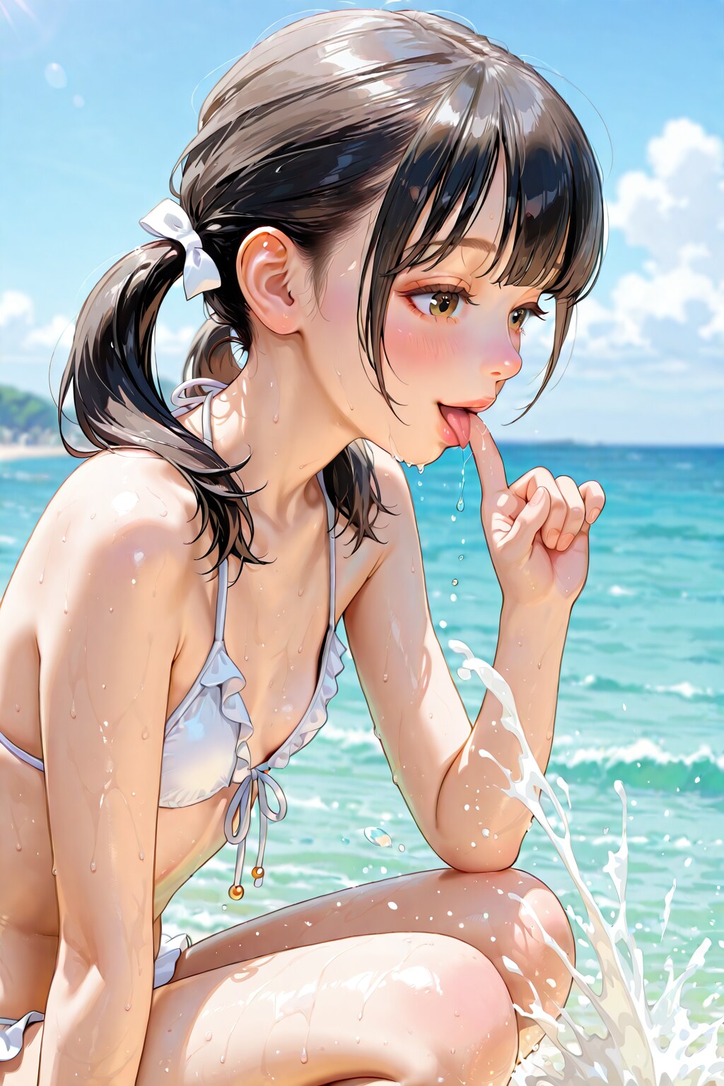 夏の妹（好奇心）