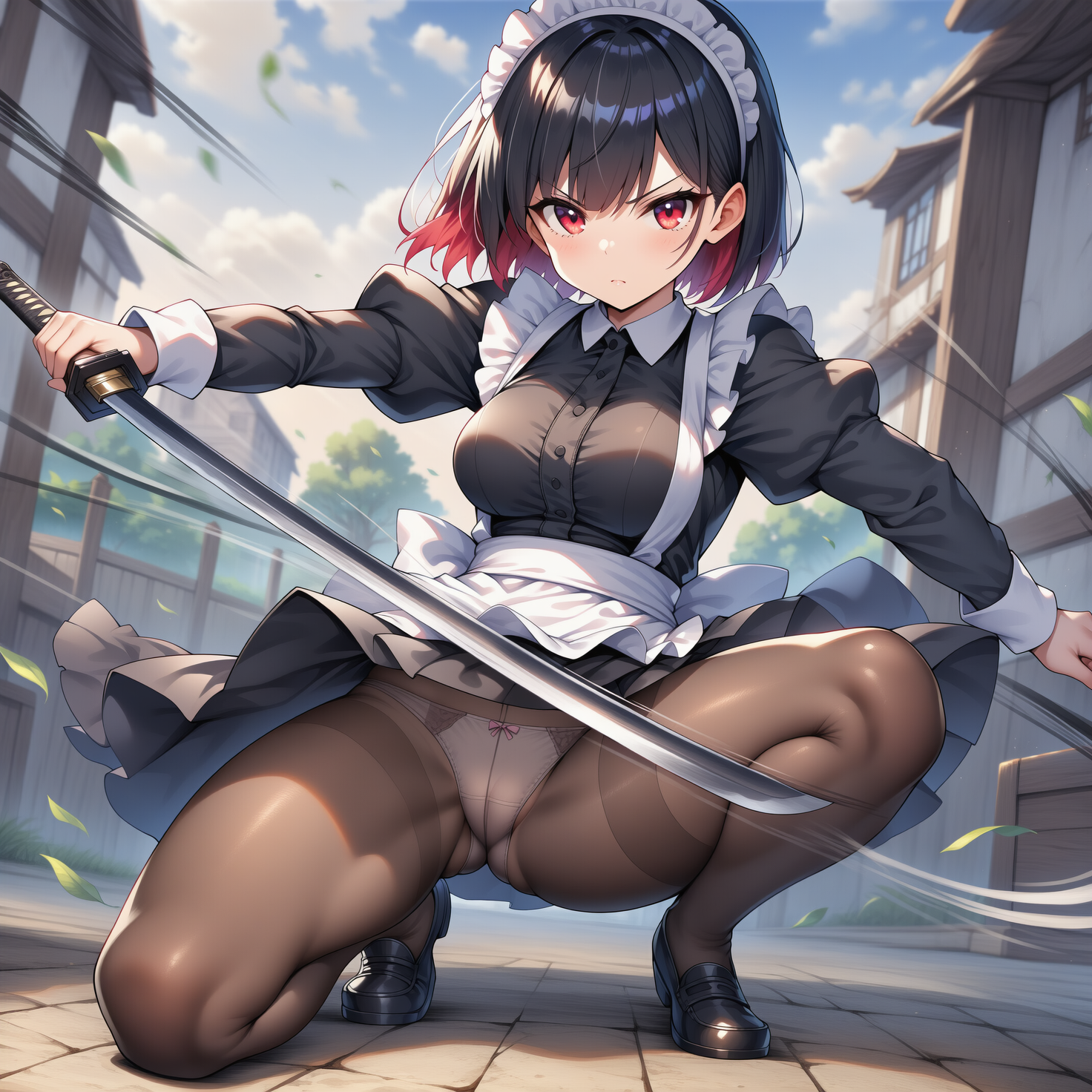 主人を守るのはメイドの務めですので