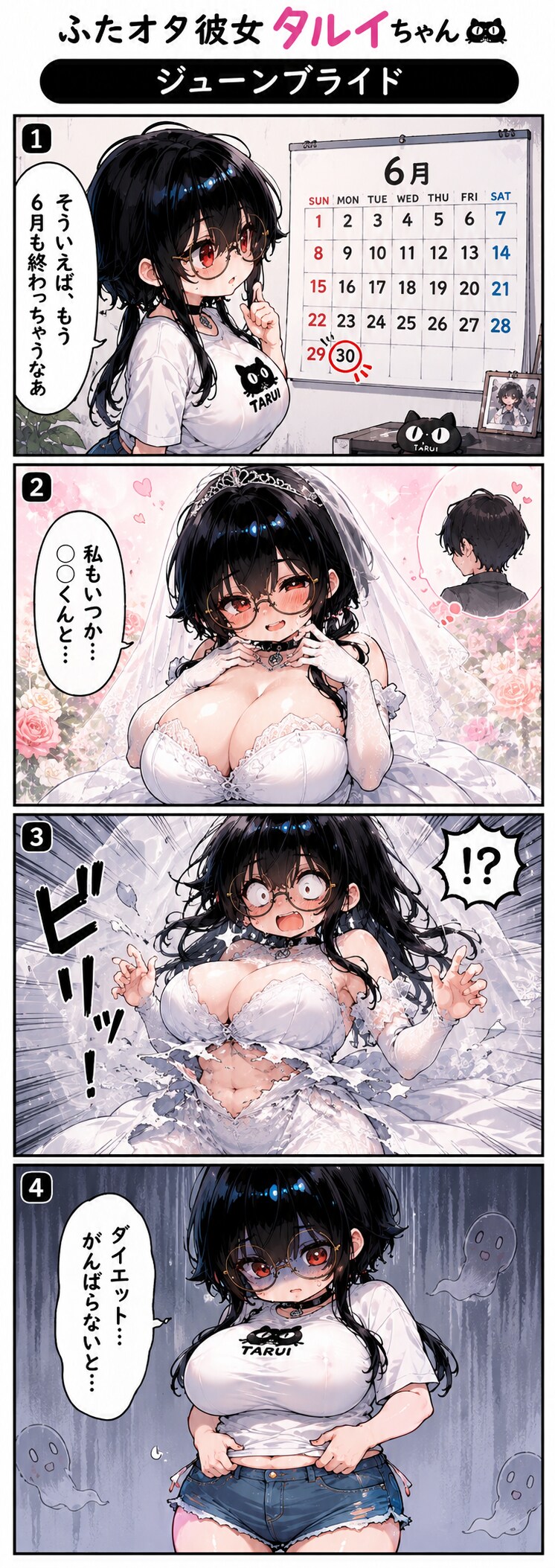 ふたオタ彼女タルイちゃん：ジューンブライド