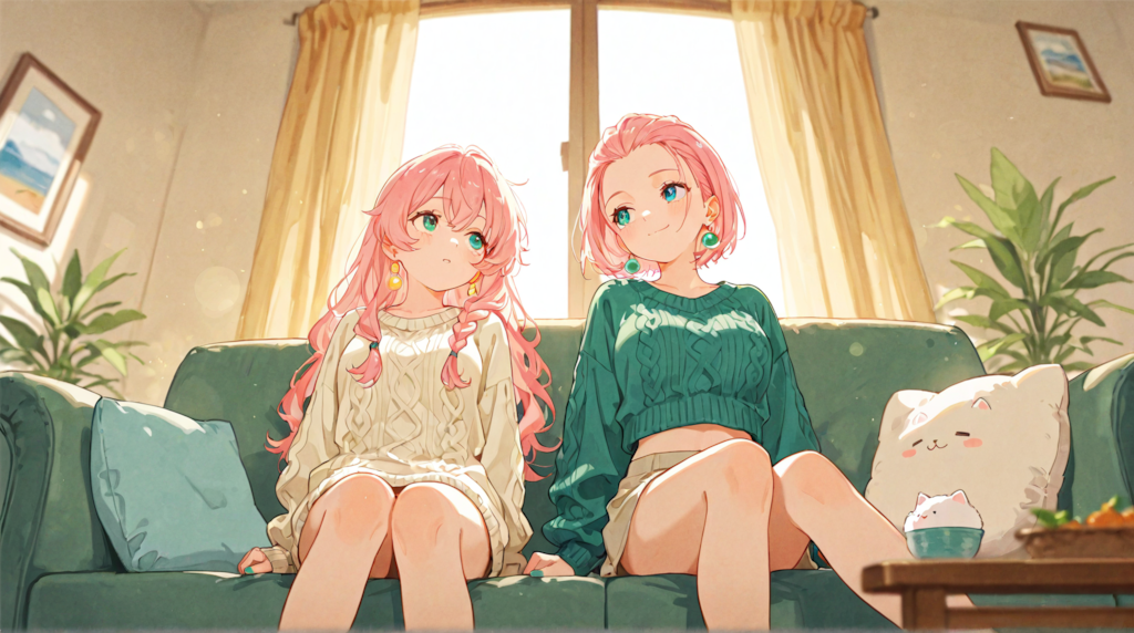 今日の姉妹