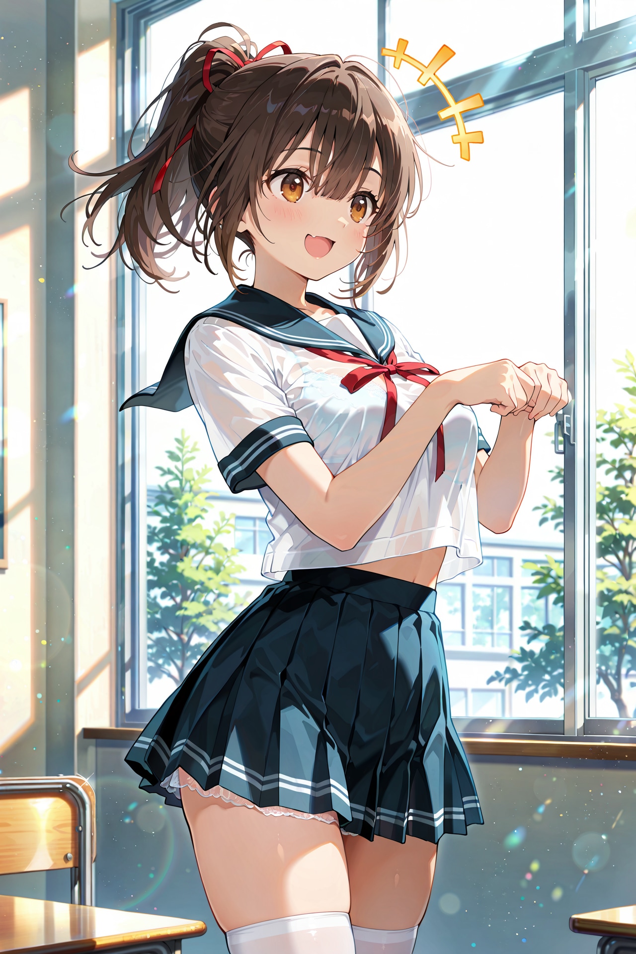 教室のあかりん撮影会 Y704