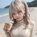 地雷系ちゃんのウェットスーツ《SeaArt》 9枚目