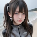 地雷系ちゃんのウェットスーツ《SeaArt》 3枚目