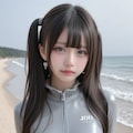 地雷系ちゃんのウェットスーツ《SeaArt》 4枚目