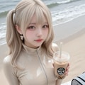 地雷系ちゃんのウェットスーツ《SeaArt》 7枚目