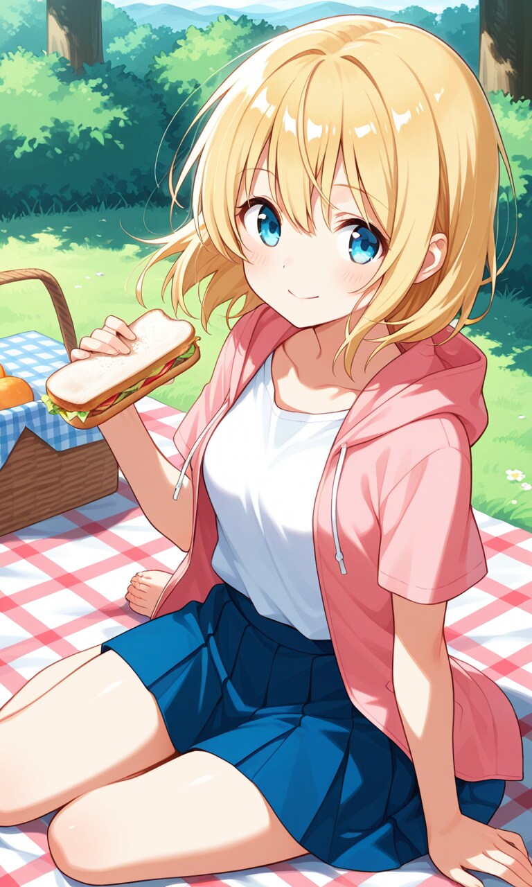 由宇ちゃんとピクニック