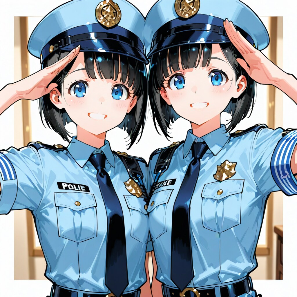 婦警さん（ふたご）