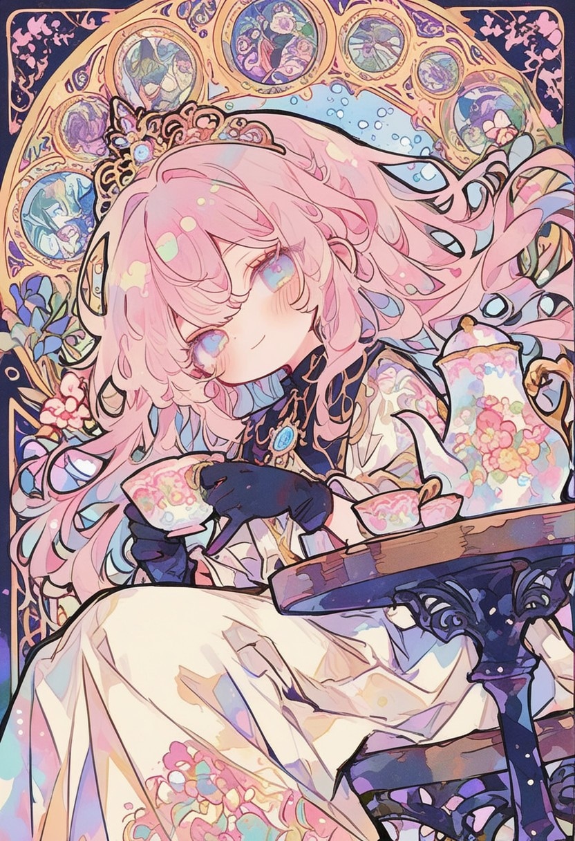 姫さまティータイム | の人気AIイラスト・グラビア
