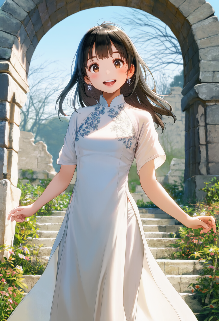 民族衣装ベトナム風