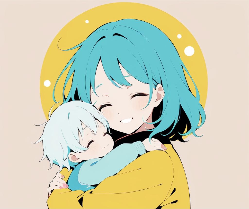 母と子と | の人気AIイラスト・グラビア