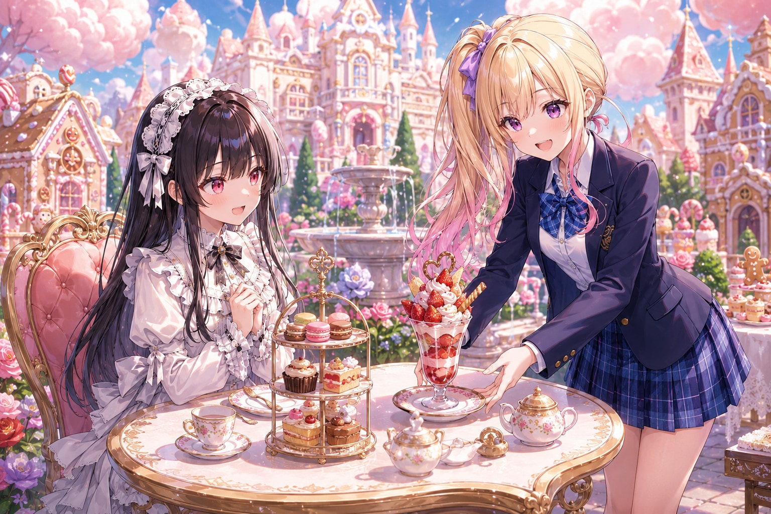ようこそ板野ちゃん😍お菓子の国へ🎉