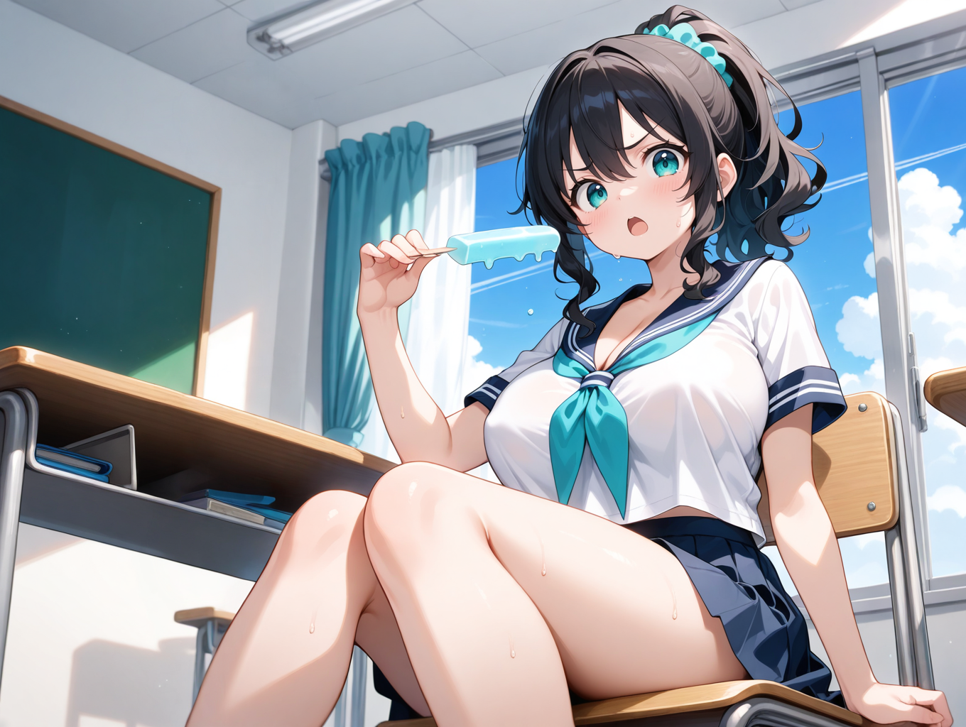もー！なんでこんなに暑いのっ！？