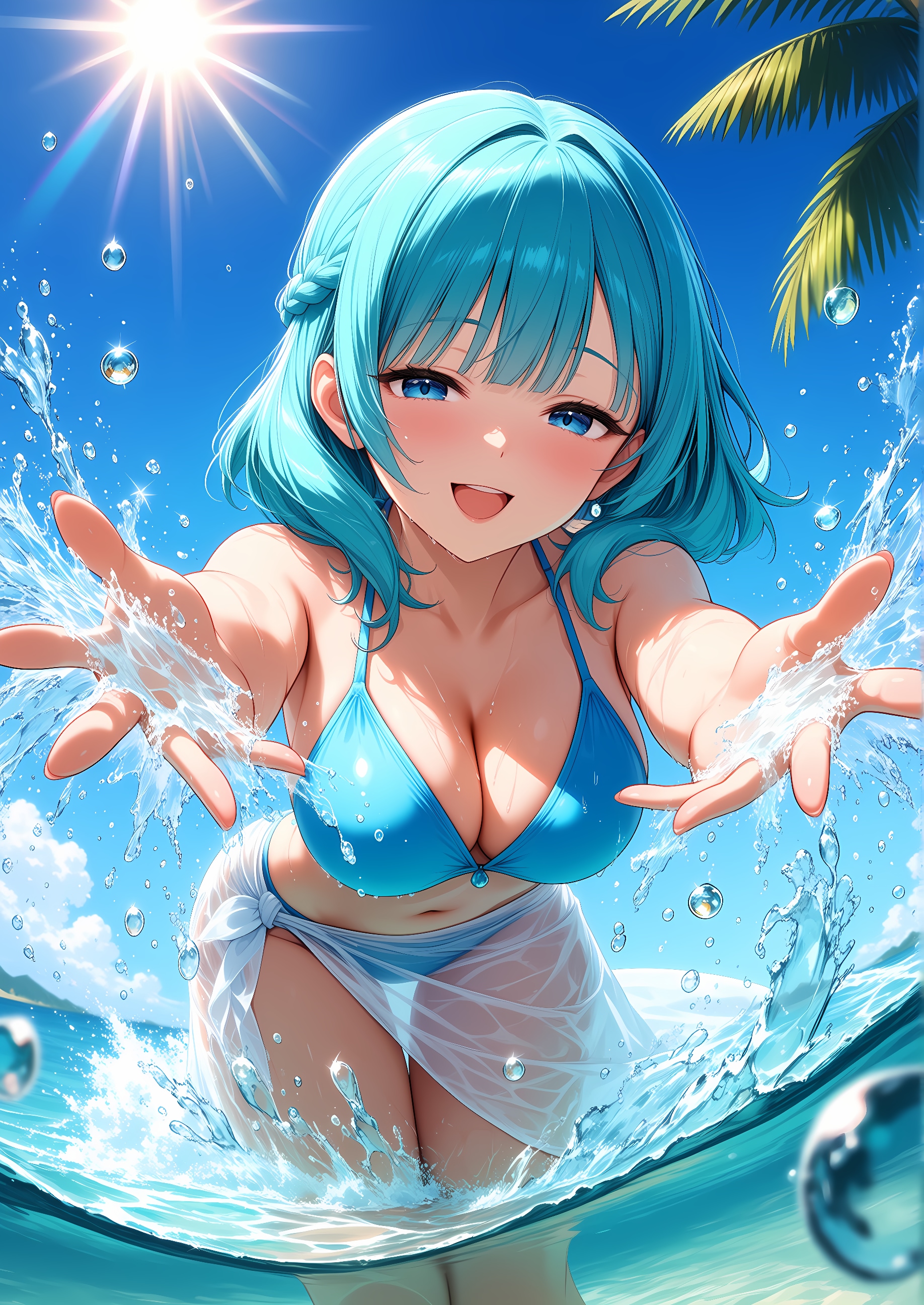 水しぶきの向こう側
