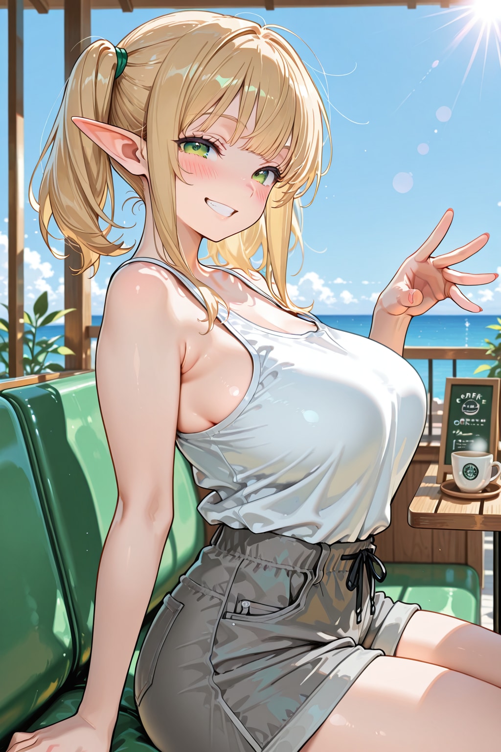 朝 | の人気AIイラスト・グラビア