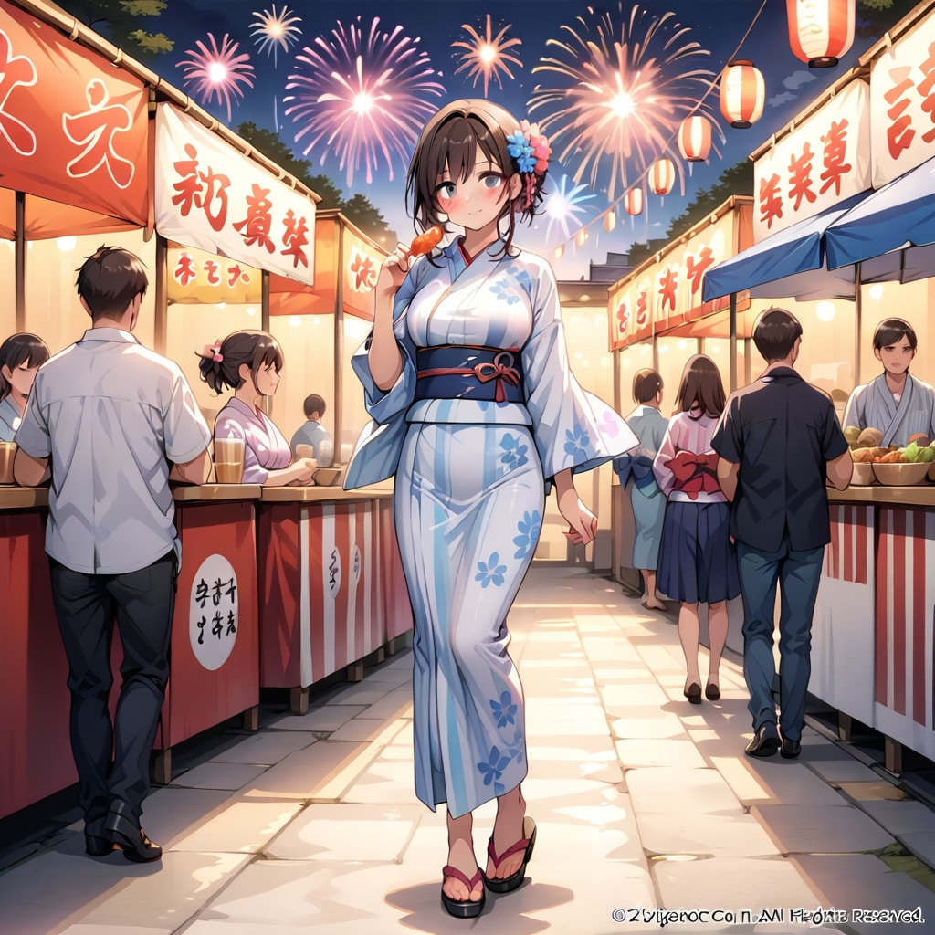 楽しい夏祭り