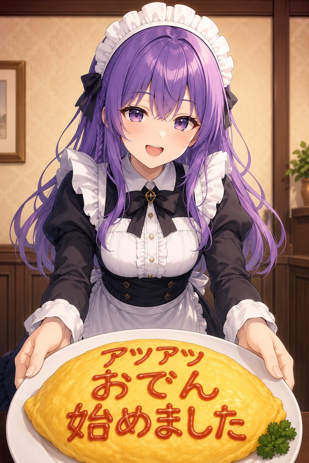 ゆうがたのオムライス