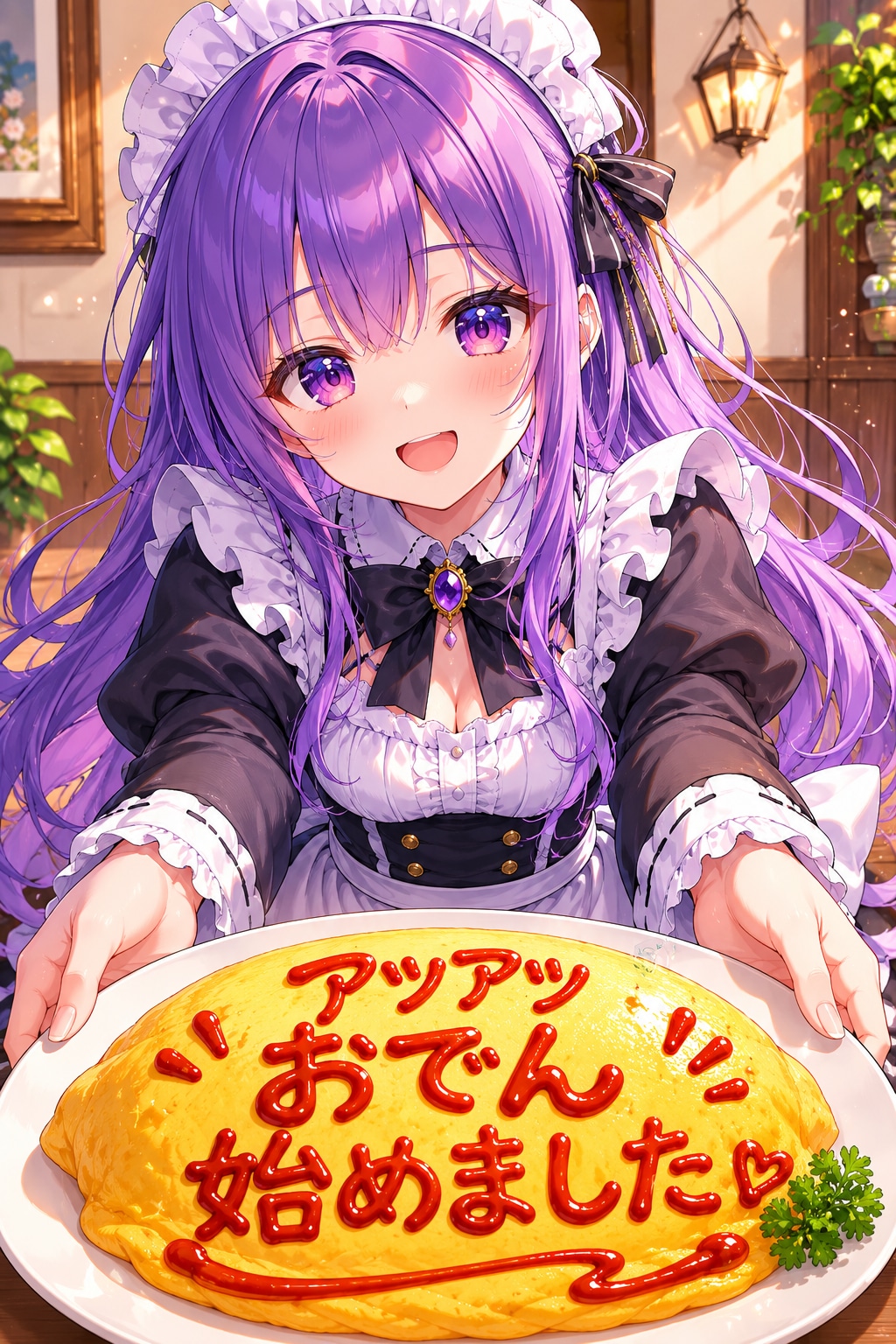 ゆうがたのオムライス | の人気AIイラスト・グラビア
