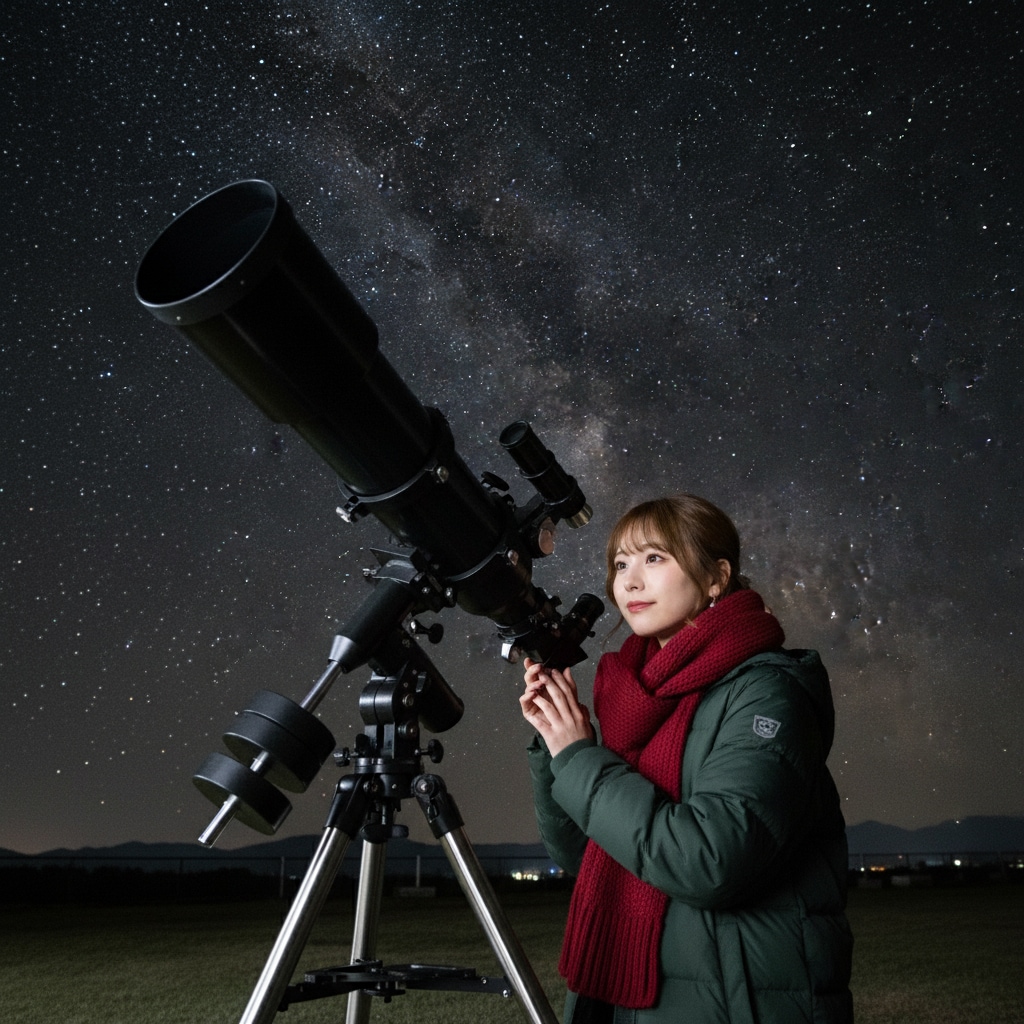 夜空へのロマン（天体観測） | の人気AIイラスト・グラビア