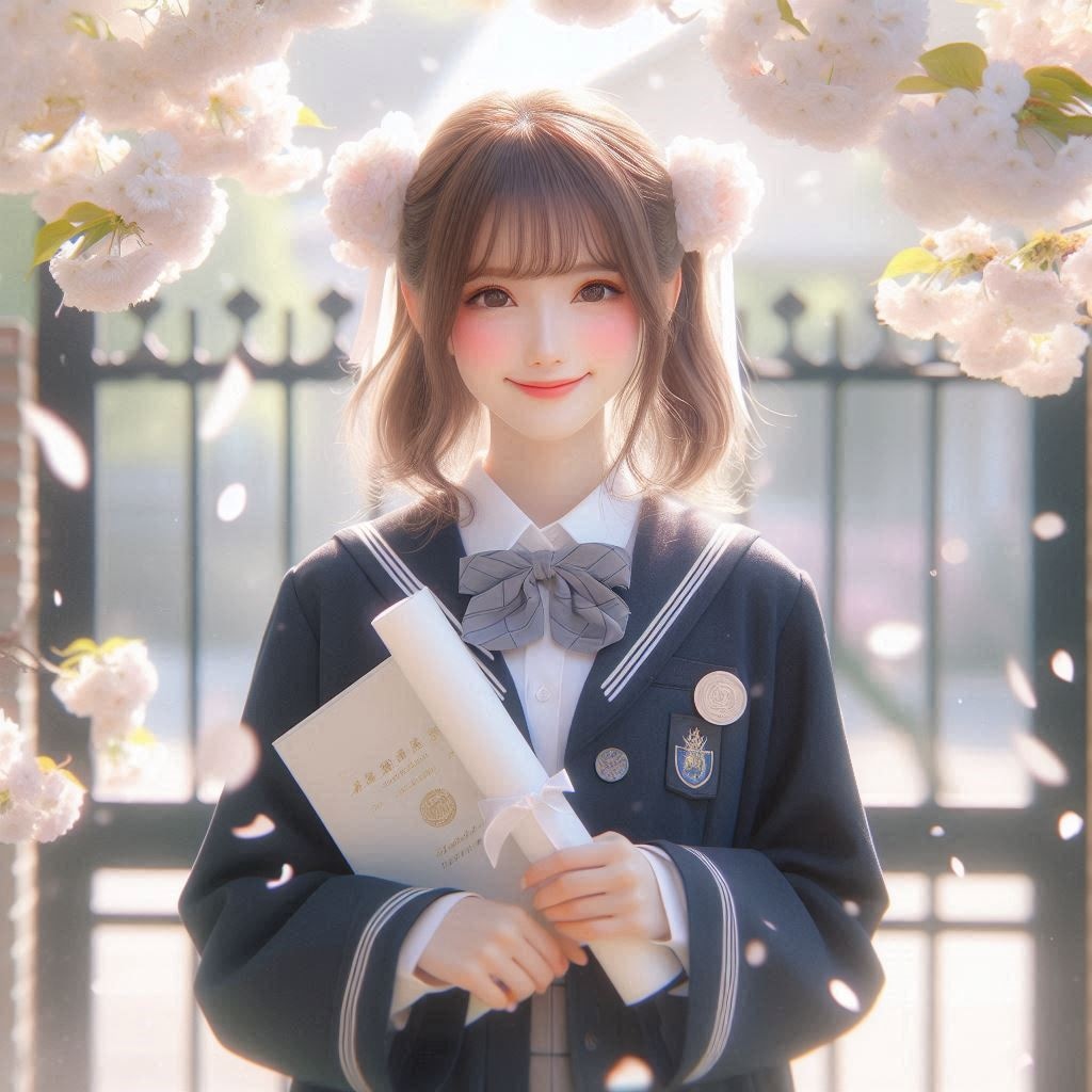 卒業式(DALL-E)