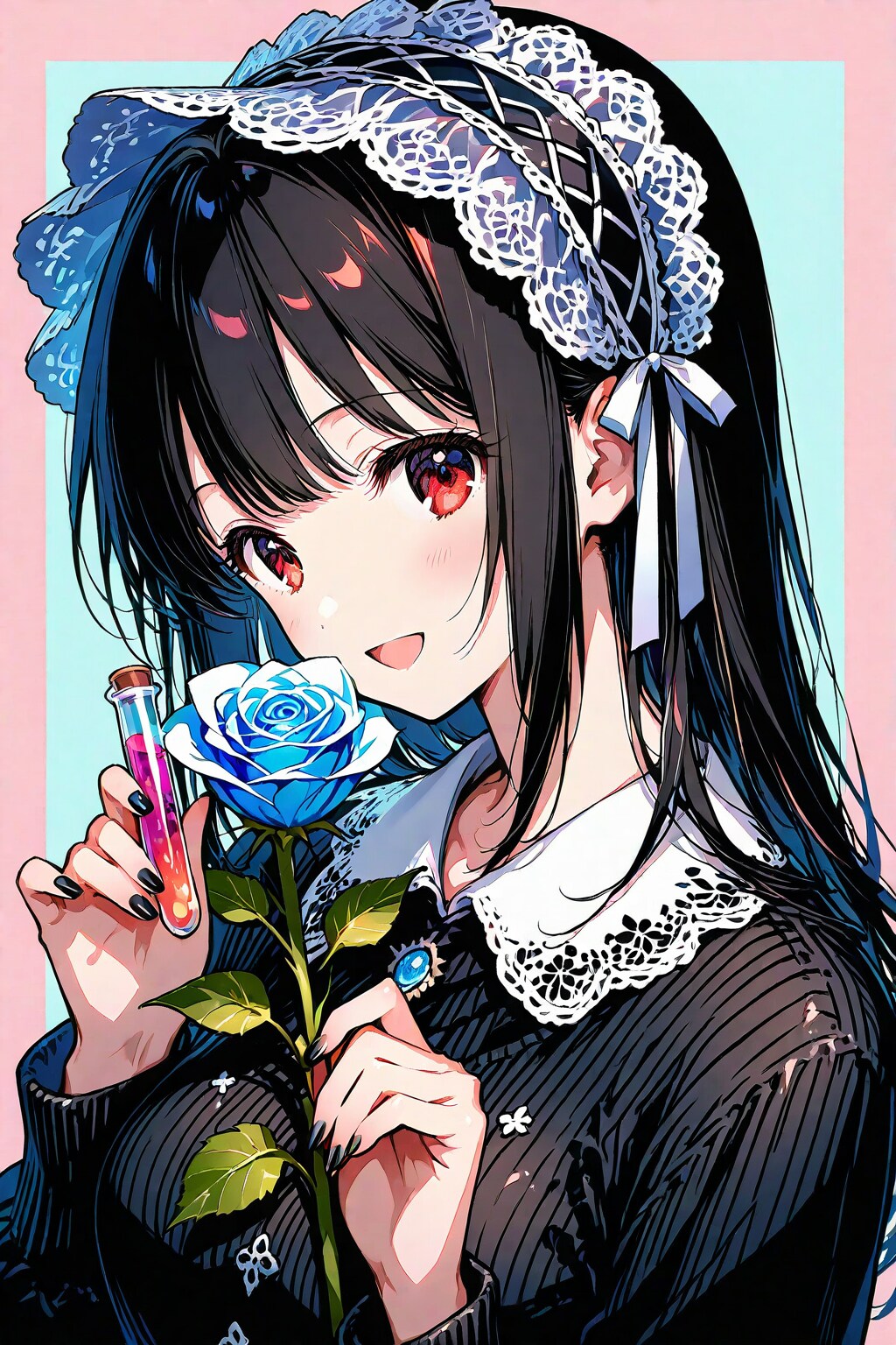 チューブから花