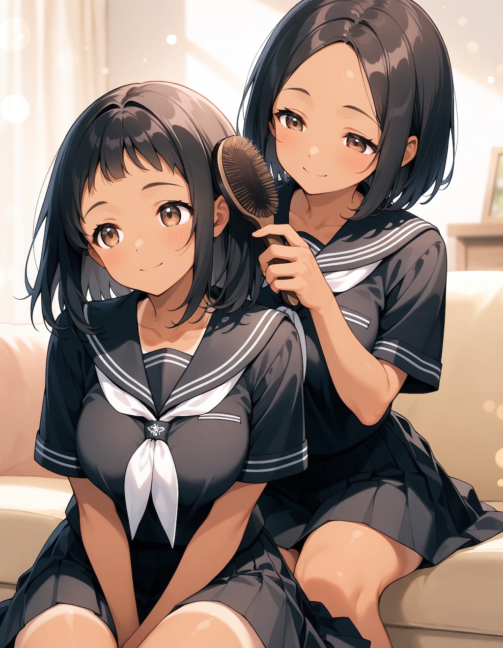 仲良し姉妹