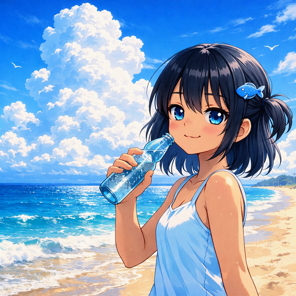 入道雲とこなつちゃん