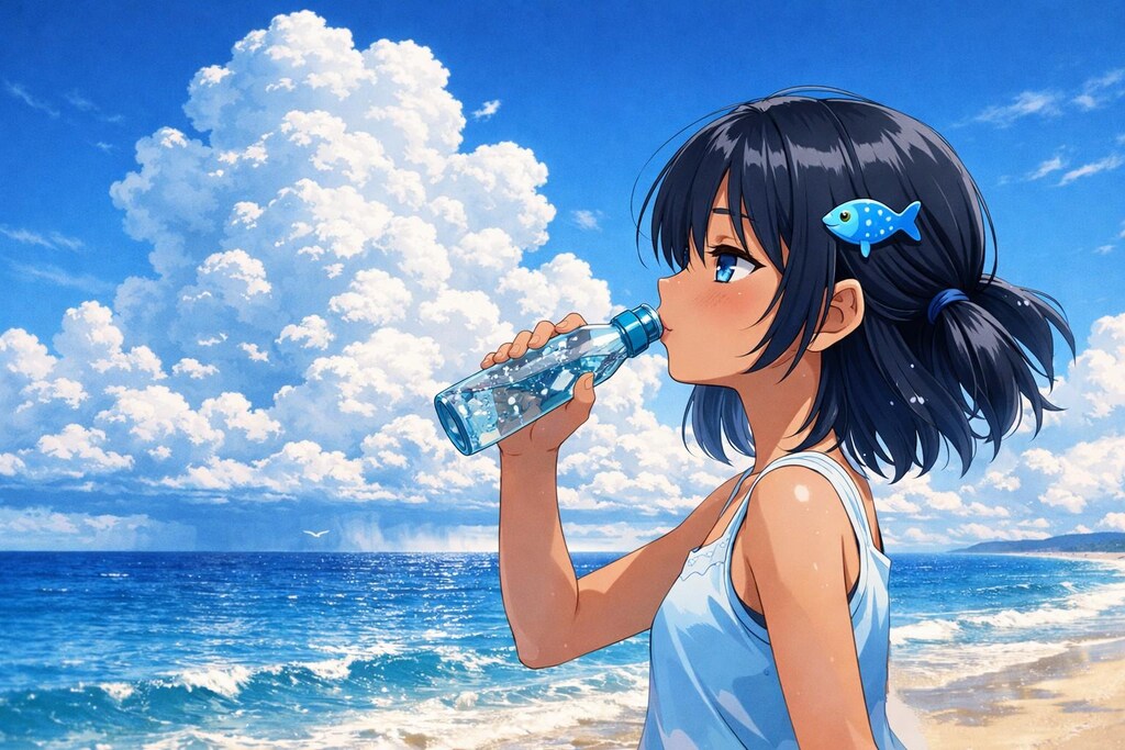 入道雲とこなつちゃん