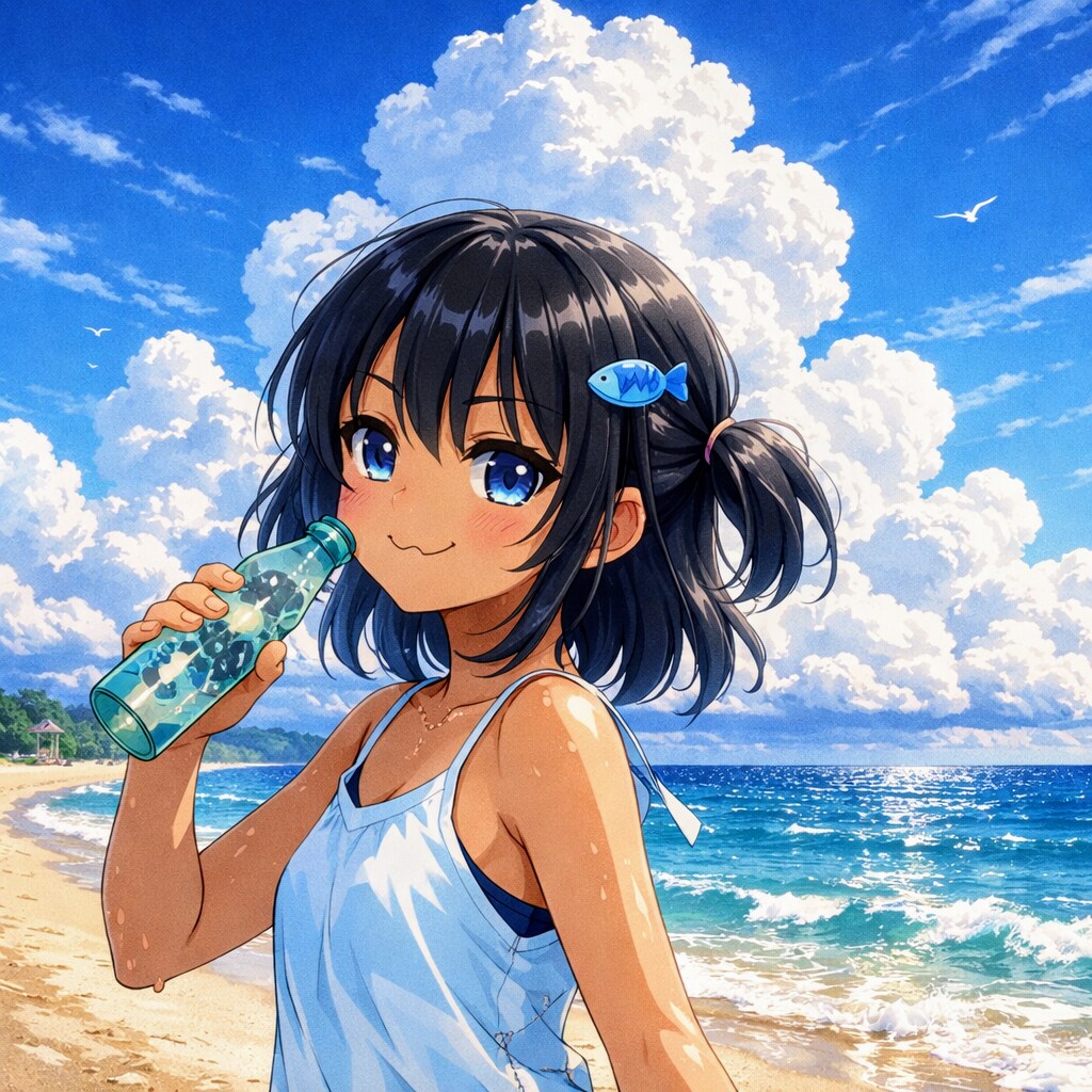 入道雲とこなつちゃん