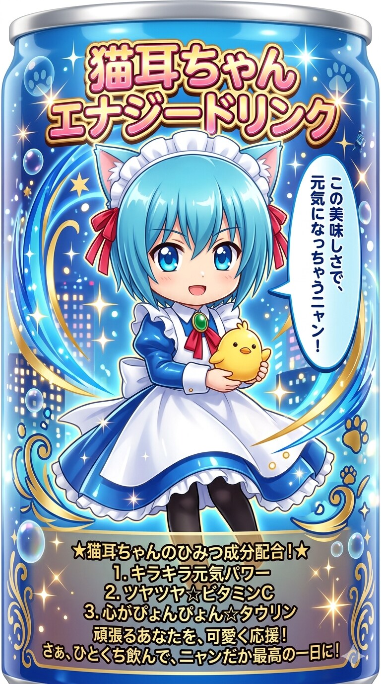 猫耳ちゃんエナジードリンク