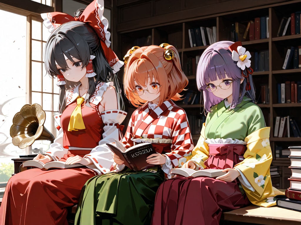 きょうのれいむさん（読書の日）