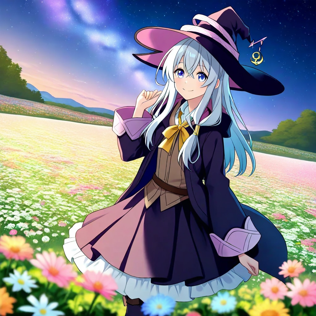 花畑のイレイナさん