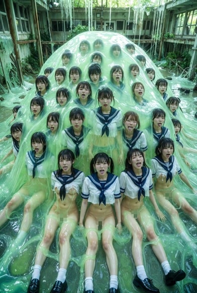 スライムに支配された学園 Vol.1