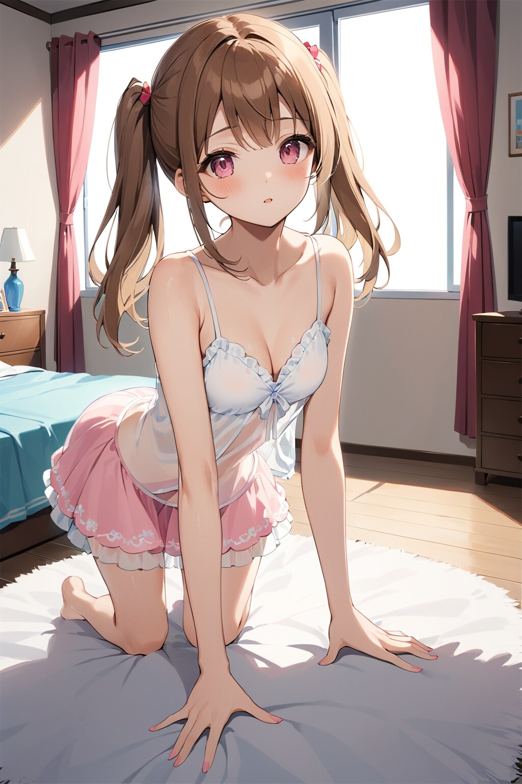 EMERALDでチャパツインテール
