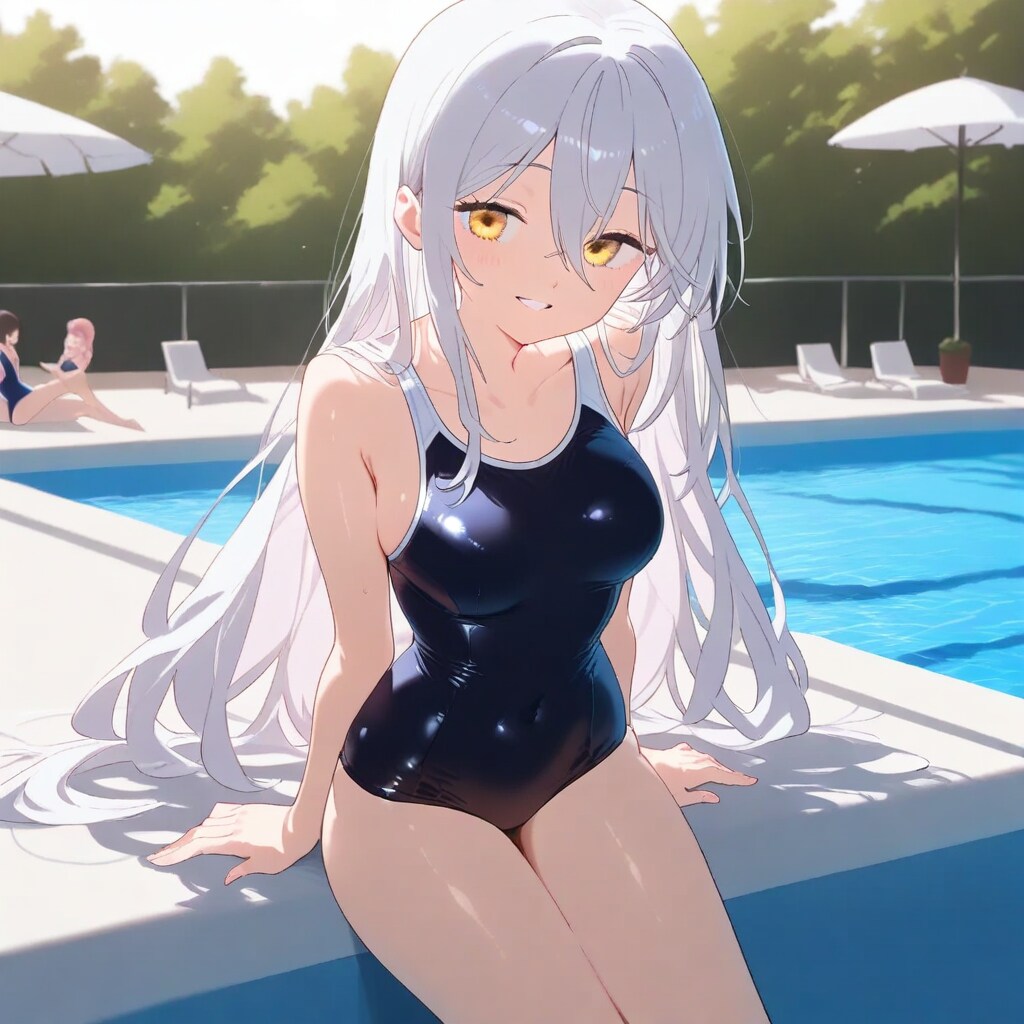 BUTTERちゃん　温水プール