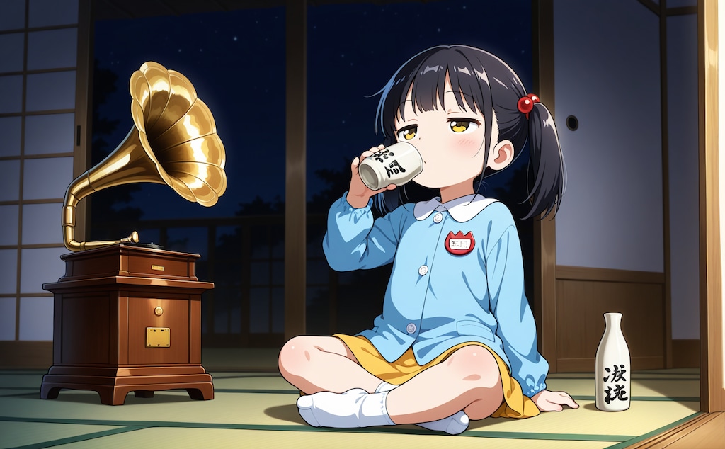 酒と蓄音器